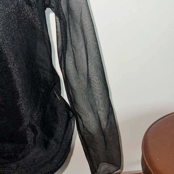 Victoria Beckham Sheer Turtleneck - Picture 4 of 11